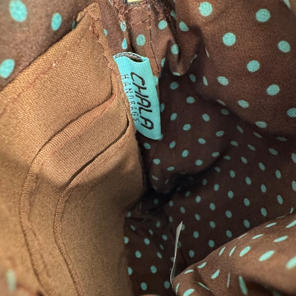 Chala Dazzled Purple Paisley Cell Phone Crossbod Purse adustable strap in - Picture 10 of 15